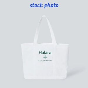 Halara White Tote Bag
